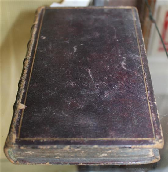 Leather bound consolution of Philisophy